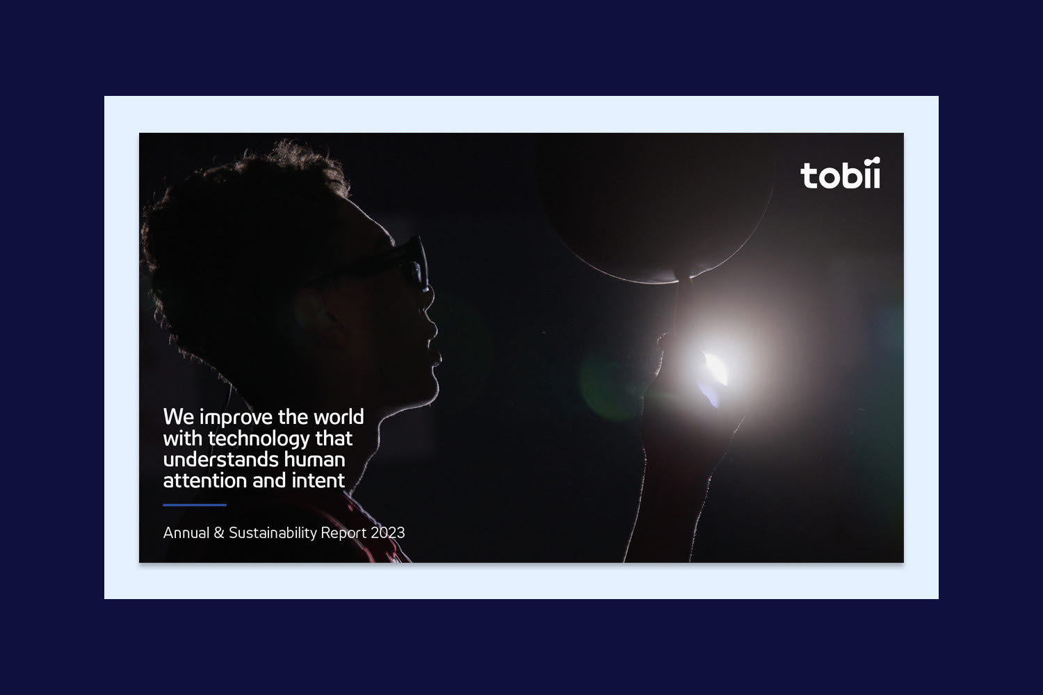Tobii Annual and sustainability report 2023